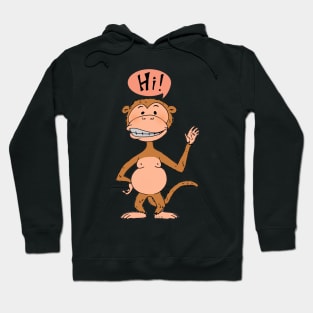 funny monkey Hoodie